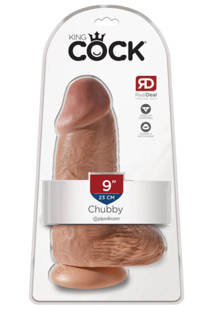 Dildo King Cock Chubby 9 Tan Pipedream