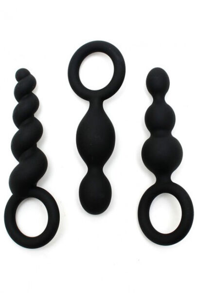 Zestaw Korków Analnych Booty Call Black Satisfyer