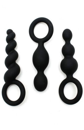 Zestaw Korków Analnych Booty Call Black Satisfyer