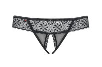 Shibu stringi otwarte czarne  S/M Obsessive - 5
