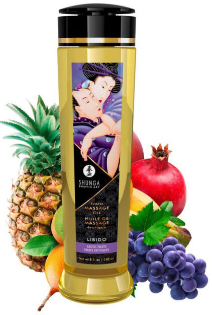 Shunga Erotic Massage Oil Libido / Exotic Fruits 240 ml