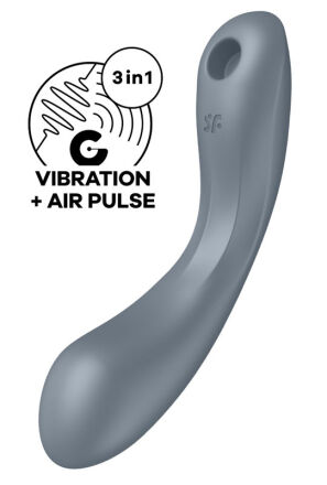 Wibrator Do Punktu G Curvy Trinity 1 Bluegrey Satisfyer