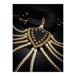 Obroża z perłami BDSM Pearl Pleasure Collar Guilty Pleasure - 10