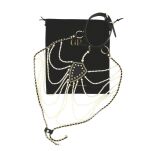 Obroża z perłami BDSM Pearl Pleasure Collar Guilty Pleasure - 7