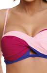 Selena M-545 Magenta-Dafne-Baltimora Kostium kąpielowy - 3