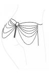 Łańcuszek Magnifique Metallic waist jewelry Bijoux Indiscrets - 5