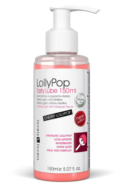 Lollypop Tasty Lube Lubrykant Jadalny 150 Ml Lovely Lovers