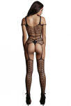 Bodystocking Shredded Black Os Le Désir - 2