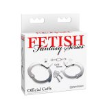 Kajdanki Fetish Fantasy Series Official Handcuffs Silver Pipedream - 4