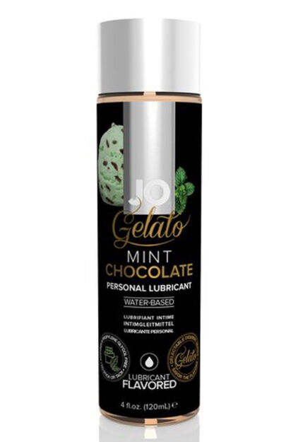 Lubrykant Jadalny O Smaku Lodów Miętowo-Czekoladowych Gelato Mint Chocolate Lubricant Water-Based 120Ml System JO