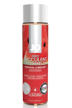 Lubrykant Jadalny O Smaku Arbuzowym H2O Lubricant Watermelon 120 Ml System JO