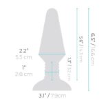 Korek Analny Symulator Rimmingu B-Vibe Rimming Plug Xl Black b-Vibe - 8