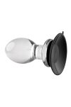 Korek Analny Crystal Ball Clear Gender X - 4