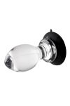 Korek Analny Crystal Ball Clear Gender X - 5