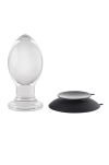 Korek Analny Crystal Ball Clear Gender X - 2