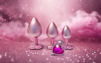Zestaw Korków Gleaming Love Pearl Pink Plug Set Dreamtoys - 3