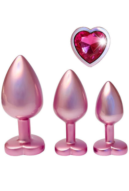 Zestaw Korków Gleaming Love Pearl Pink Plug Set Dreamtoys