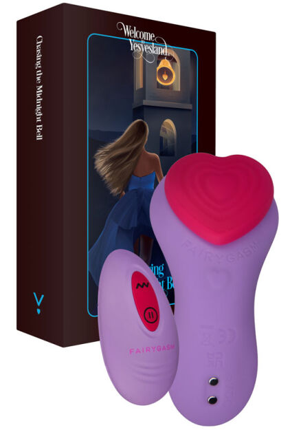 Masażer intymny FairyGasm HeartGem Violet