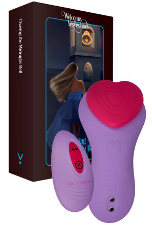 Masażer intymny FairyGasm HeartGem Violet