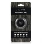 Rozciągliwy Silikonowy Pierścień Erekcyjny Maximum Stretch Silicone Cock Ring Black Je Joue - 4