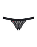828-THC-1 stringi otwarte czarne  S/M Obsessive - 5