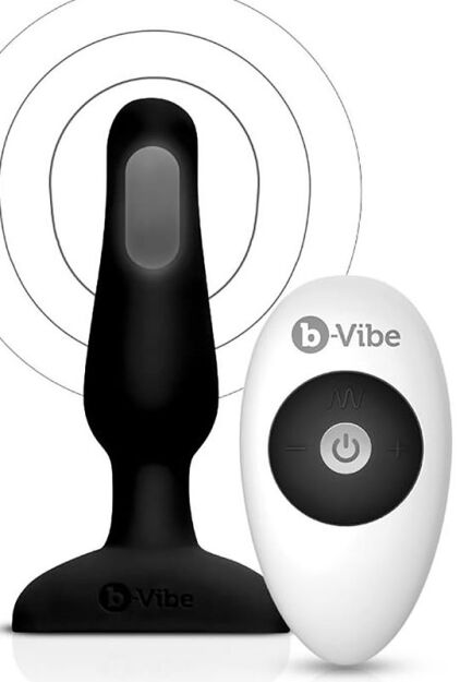 Korek analny Novice Plug Black b-Vibe