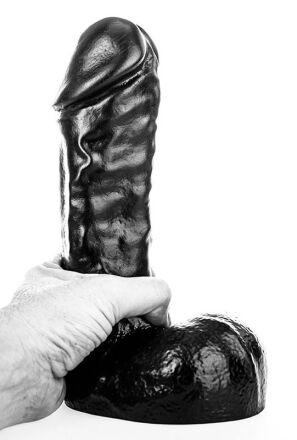Dildo AB65 Pete 20 x 6cm All Black