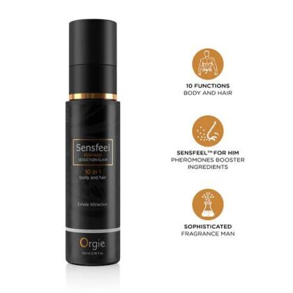 Eliksir Z Feromonami Sensfeel For Man 10 In 1 Elixir 100 Ml Orgie