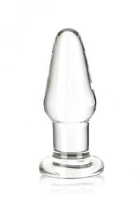 Glass Butt Plug 8,9 cm Zatyczka analna szklana