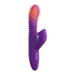 Wibrator Ze Stymulatorem Thrusting Clit Stimulate Fantasy for Her - 2