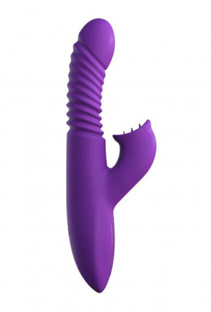Wibrator Ze Stymulatorem Thrusting Clit Stimulate Fantasy for Her