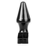 Korek analny AB77 Pop6 12 x 6cm All Black - 2
