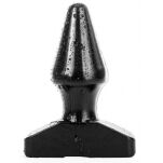Korek analny AB77 Pop6 12 x 6cm All Black - 3