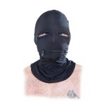 Kaptur z zamkami Zipper Face Hood Fetish Fantasy Series - 2