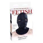 Kaptur z zamkami Zipper Face Hood Fetish Fantasy Series - 4