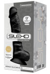 Silikonowe Dildo Model 1 23,7 Cm Black Silexd - 3