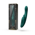 Wibrator króliczek Ares Turquoise Green Zalo - 2