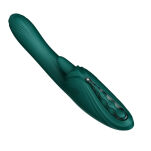 Wibrator króliczek Ares Turquoise Green Zalo - 6