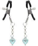 Klamerki Na Sutki Glow-In-Dark Nipple Clamps Liebe Seele błękitne - 2