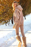 Oseye Komplet Cappuccino Bluza i legginsy - 5
