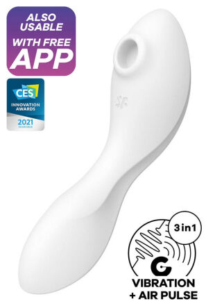 Wibrator wielofunkcyjny Curvy Trinity 5 Connect App White Satisfyer