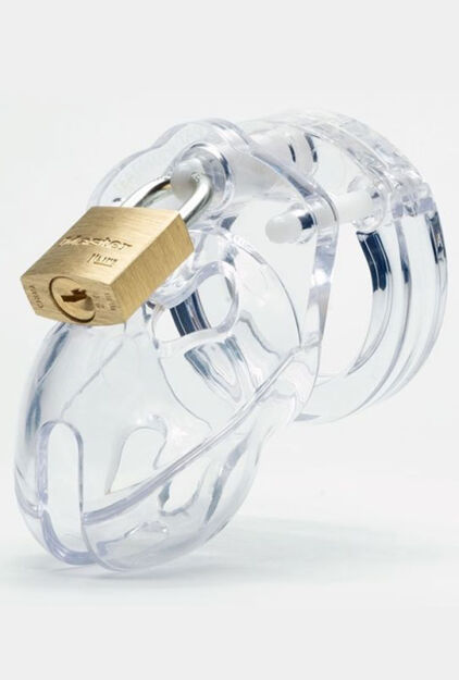 CB-X Mr Stubb Chastity Cage Clear