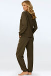 Wenezja Dres bawełniany khaki - 2
