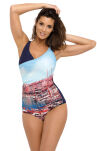 Daniella M-555 Blu Scuro Kostium kąpielowy - 2