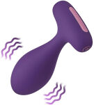 Korek Analny Plua Dark Purple Femmefunn - 2