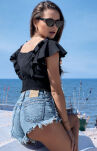Darita B27 Bluzka Black - 2