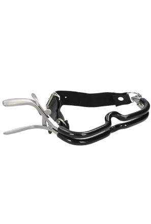 Rozwieracz ust Leather Strap-On Jennings Clamps Brutus