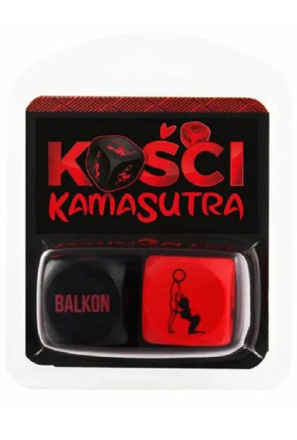 Kości kamasutra czerwono-czarne Grammi