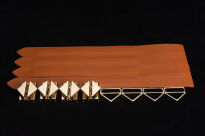 Uprząż Bondage Hogtie Set Brown LOCKINK - 7