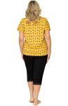 Queen 3/4 Plus Size Piżama - 2